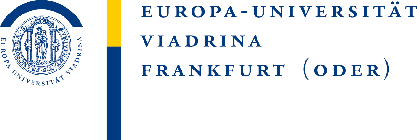 Logo der Europa-Universität Viadrina Frankfurt Oder.